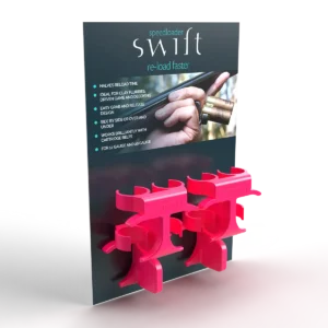 Limited edition: Speedloader Swift Shotgun Reloader 4-pack (fluorescent pink)